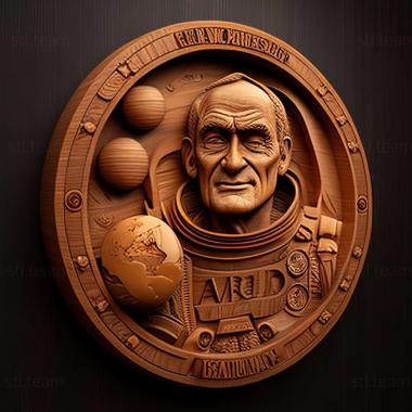 3D model Buzz Aldrins Space Program Manager game (STL)